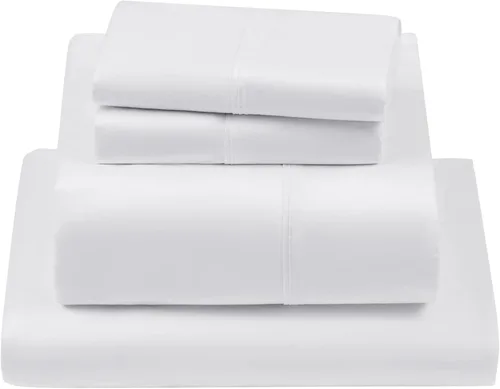 Miniatura 7 de LBRO2M Juego de sábanas de 100% algodón egipcio de 1000 hilos, tamaño King, 4 piezas, bolsillo profundo de 16 pulgadas, ropa de cama súper suave