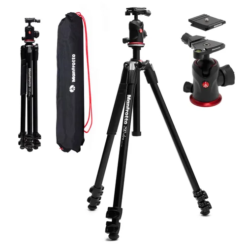 Miniatura 4 de Manfrotto Monopod de 4 secciones de fibra de carbono 290 (MM290C4US)