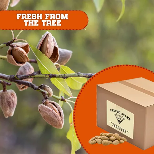Miniatura 6 de Almendras, sabrosas y frescas, con cáscara cruda, perfectamente natural, calidad, aumenta tus niveles de energía, mantiene tu piel saludable y joven