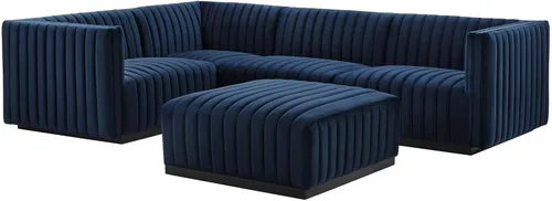 Miniatura 38 de Modway Conjure Seccional, Oro Negro