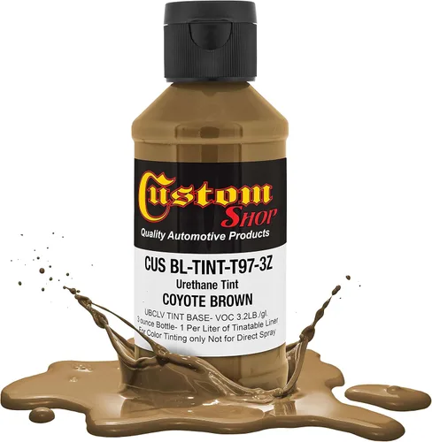Miniatura 20 de Revestimiento personalizado de 300 ml (color negro metálico) de Urethane Tint concentrado para tintar camión cama revestimiento – Proporcionado