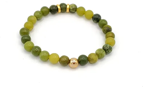 Miniatura 3 de Genuine Canadian Jade for Good luck Harmony and Health beaded bracelet