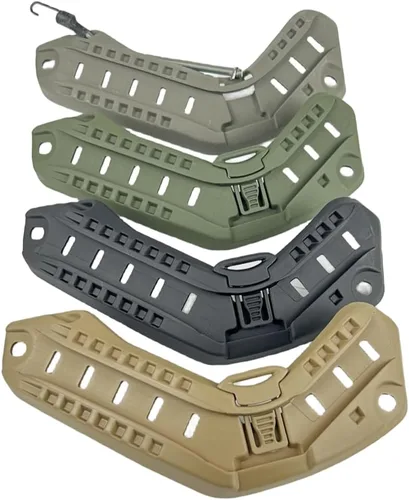 Miniatura 6 de ATAIRSOFT Kit de montaje en riel para casco rápido, guía de riel lateral del casco con tornillos de montaje de cordón