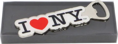 Miniatura 2 de Abrebotellas I Love NY (blanco)
