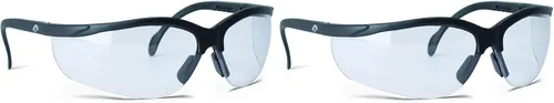 Miniatura 6 de Walker's Sport Lentes de policarbonato de alta calidad Montura media con pieza nasal de goma suave ajustable Gafas de seguridad para tiro Amarillo