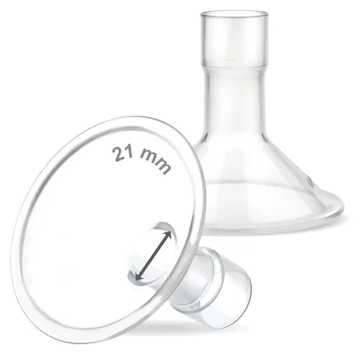 Miniatura 36 de Maymom MyFit - Protector de pecho grande con diseño de dos piezas de 1.102 in para extractores de leche Medela; ideal para brasier manos libres;