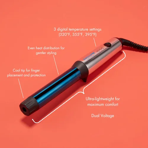 Miniatura 4 de BaBylissPRO® Nano Titanium™ COMPACT TOOLS deliver full power in a compact size - deep waver, hair dryer, hot air brush, paddle brush, wand