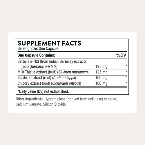 Miniatura 3 de Pastillas veganas Thorne Research para limpieza hepática, 60 píldoras, 1
