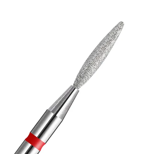 Miniatura 5 de Broca de uñas de carburo de diamante cono broca de limpieza de cutículas Herramienta de archivo de manicura de repuesto para arte de uñas eléctrico