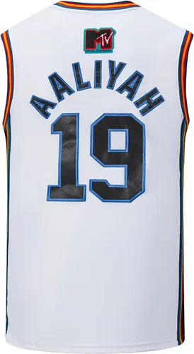 Miniatura 2 de Camiseta de baloncesto Aaliyah Jersey 19 Albañiles MTV Rock N Jock