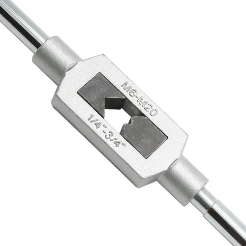 Miniatura 3 de Piutouyar M6-M20 Mango de llave de grifo ajustable 1/4"-3/4" Herramienta escariadora de mango de grifo