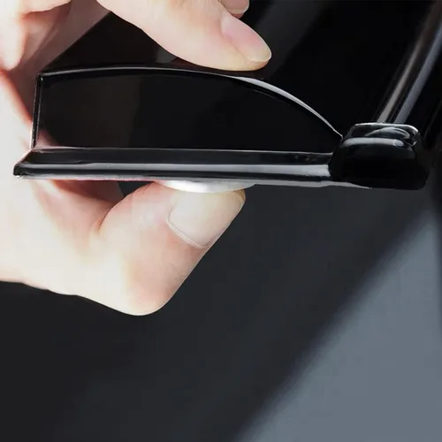 Miniatura 9 de 94948 Deflector de viento para ventana lateral, 4 piezas de montaje exterior, bonito juego de protectores de lluvia, visera de ventana para Toyota