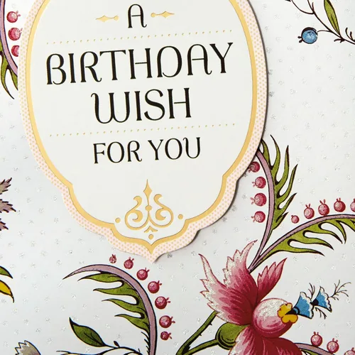Miniatura 4 de Tarjeta de cumpleaños Hallmark Golden Thread (Un deseo de cumpleaños)