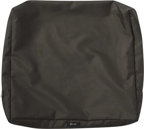 Miniatura 22 de Classic Accessories Ravenna - Funda de cojín de respaldo de patio resistente al agua, 25 x 22 x 4 pulgadas, color espresso