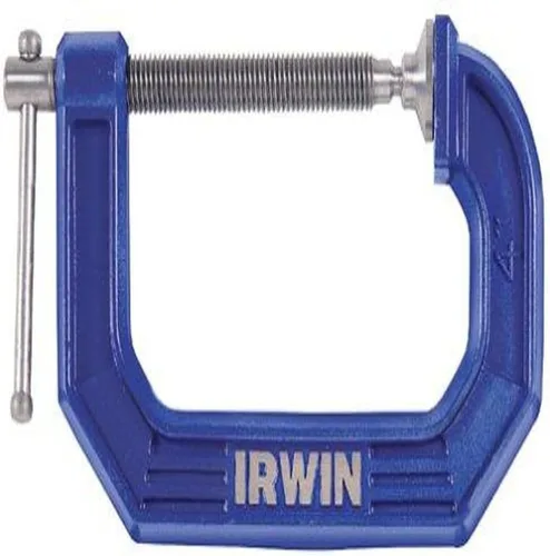 Miniatura 9 de IRWIN Herramientas Abrazadera en C de agarre rápido, de 5 pulgadas (225105)