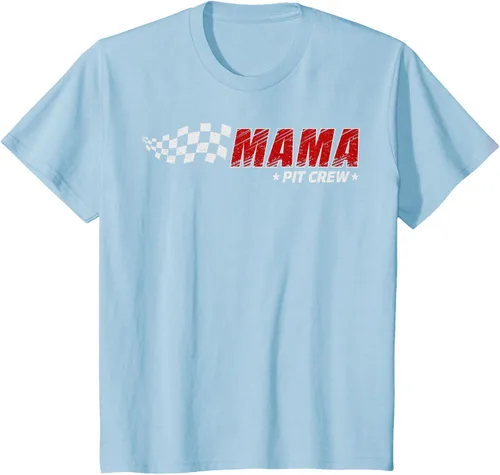 Miniatura 13 de Mama Pit Crew Race Car Birthday Family Matching Pit Crew Camiseta