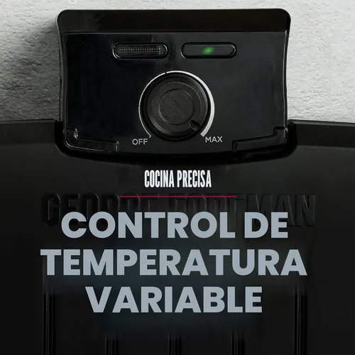 Miniatura 6 de Parrilla eléctrica de contacto sumergible GEORGE FOREMAN® Contact Submersible™, parrilla de 5 porciones - Control de temperatura ajustable, placas