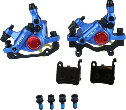 Miniatura 11 de HB-100 Line Pulling Pinzas de freno de disco hidráulicos, frenos de disco mecánicos para MTB, bicicleta de montaña, bicicleta eléctrica y bicicleta