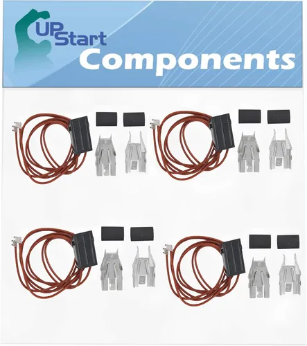 Kit de 4 bloques de terminales WB17T10006 de repuesto para General Electric JBS30DK1BB - Compatible con receptáculo de quemador de superficie