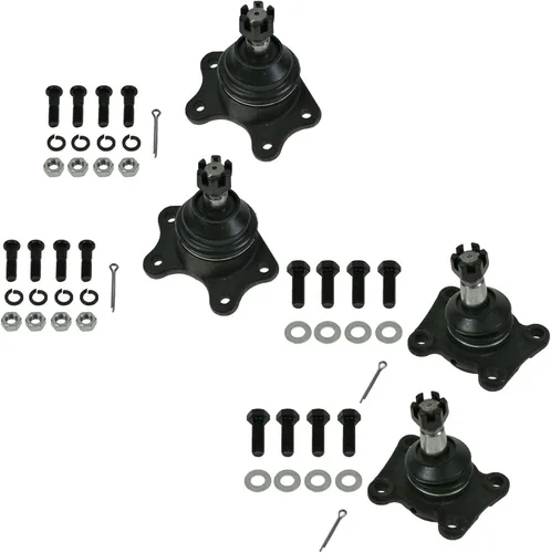 Miniatura 65 de TRQ Juego de juntas esféricas delanteras superior e inferior para lado del conductor y del pasajero Compatible con Acura TL 2009-2014 Acura TSX