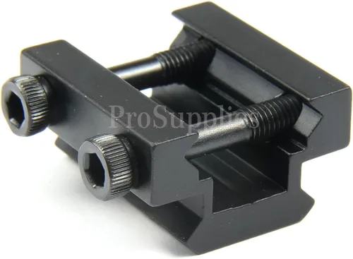 Miniatura 2 de TACFUN 2 piezas plana superior media 1/2 pulgada mini elevador bloque montaje 3 ranuras Picatinny riel