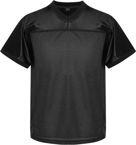 Miniatura 19 de Camiseta de fútbol americano para jóvenes, camiseta deportiva en blanco para niños