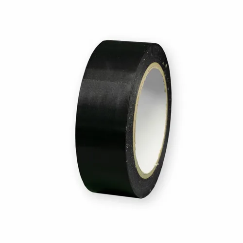 Cinta de vinilo superior para pista de baile, 1.5 pulgadas x 36 yardas, 6 rollos de cinta negra para suelo, diseñada específicamente para pistas de