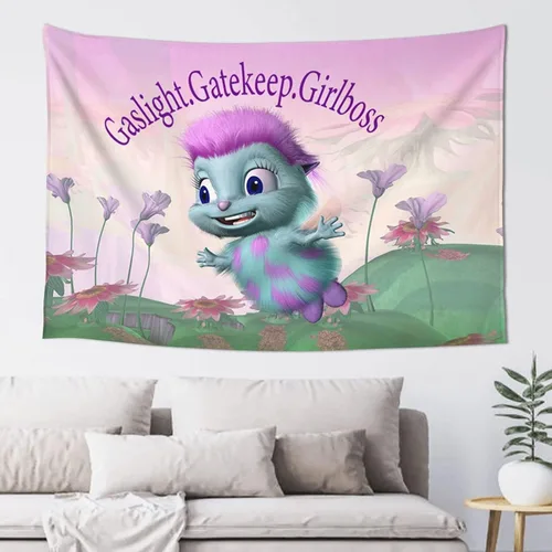 Miniatura 8 de FENDROM Bibble Meme Tapiz Bibble Happiness Novedad Colgante de Pared, Manta Decorativa Divertida Habitación Universitaria Hostal Decoración