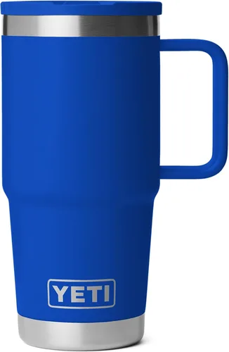 Miniatura 10 de YETI Rambler - Taza de viaje de 20 onzas con tapa abatible con popote, acero inoxidable, aislada al vacío, a prueba de fugas, apta para portavasos