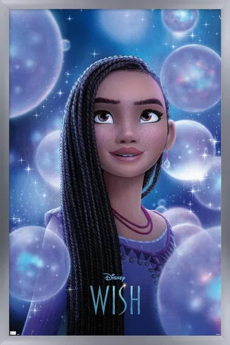 Miniatura 8 de Trends International Disney Wish Asha - Póster de pared de una hoja Paquete de póster y clip