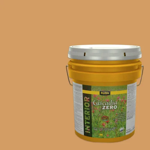 Miniatura 130 de Rodda Paint CASCADIA ZERO - Pintura plana e imprimación para interiores en uno, cuarto de galón, crema de ballet