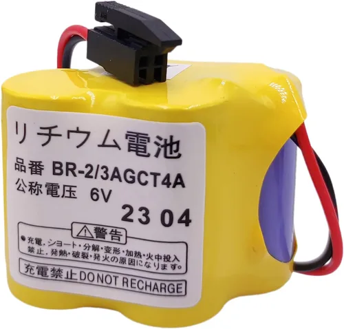 Miniatura 4 de 4 piezas BR-2/3AGCT4A 6V 4400mAh batería de repuesto para A98L-0031-0025 con enchufe negro