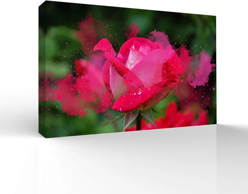Miniatura 13 de wall26 Canvas Wall Art Beautiful Flowers Pictures Home Wall Decorations for Bedroom Living Room Paintings Canvas Prints Framed - 32x48 inches