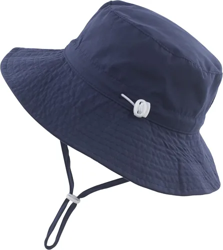 Miniatura 2 de Muryobao Sombrero de sol para bebés y niñas de ala ancha UPF 50+ con protección UV
