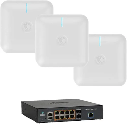 Miniatura 10 de Cambium Networks cnPilot e410 Wi-Fi 5 Punto de acceso inalámbrico comercial para interiores (WAP) - EE. UU. - Alimentado por PoE - Roaming mejorado