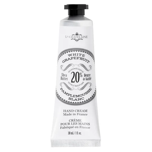 Miniatura 23 de La Chatelaine Crema de manos con manteca de karité al 20% tamaño de viaje, aceite de argán orgánico, hidratante, nutritiva, reparadora, loción