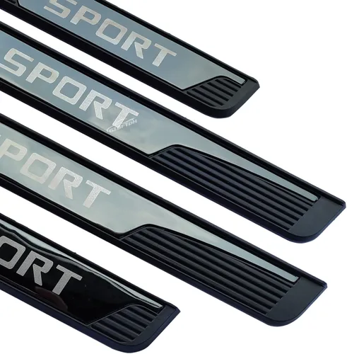 Miniatura 2 de Protector de rasguños para umbral de puerta de automóvil, para Chevy Blazer Trax Bolt EV/EUV, accesorios de automóvil, cubierta de acero para placa