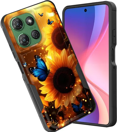 Miniatura 87 de Funda protectora para Motorola Moto G Stylus 5G 2025/Moto G Stylus 5G 2026, funda protectora híbrida de doble capa resistente a prueba de golpes