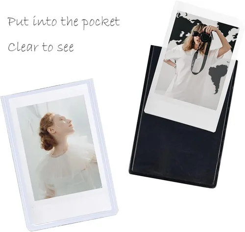 Miniatura 2 de Orga'Neat - Marco de fotos magnético de 2 x 3 para refrigerador de Fujifilm Instax Mini película instantánea, marcos magnéticos para nevera, pequeño