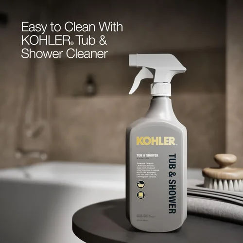 Miniatura 11 de KOHLER 505-0 Mendota - Bañera de hierro fundido de 60 x 32 pulgadas con drenaje izquierdo, bañera con delantal integral y soporte lumbar