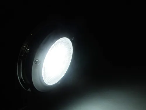 Miniatura 6 de Pactrade Marine Luz de Cúpula 12V - Lente de 3 Pulgadas, LED Blanco Cálido Luz de Barco de Acero Inoxidable con Interruptor de Palanca Integrado