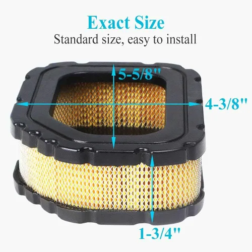 Miniatura 6 de HOODELL 32 083 03-S Filtro de aire para Kohler Courage Engine SV710 SV715 SV720 SV730 SV735 SV740 Cub Cadet cortacésped, reemplazar 32 083 03