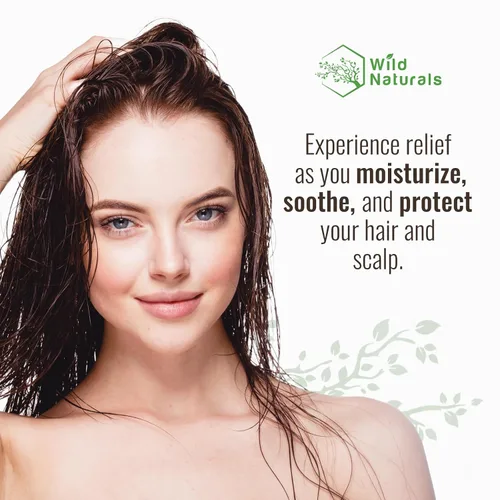 Miniatura 2 de Champú y acondicionador hidratante natural para cuero cabelludo seco y con picazón, champú y acondicionador hidratante sin sulfato con aloe vera