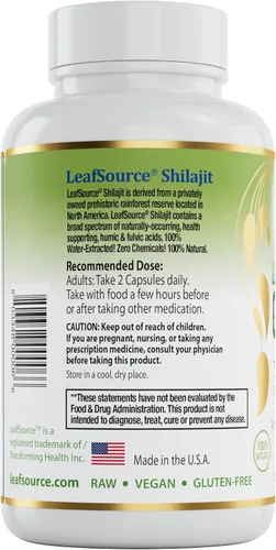 Miniatura 2 de leafsource (120capsules) venta. Fuente de hoja marca: Hedley
