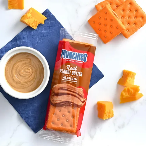 Miniatura 6 de Munchies Galletas tipo sándwich, surtido de mantequilla de maní (paquete de 4, 32 unidades)