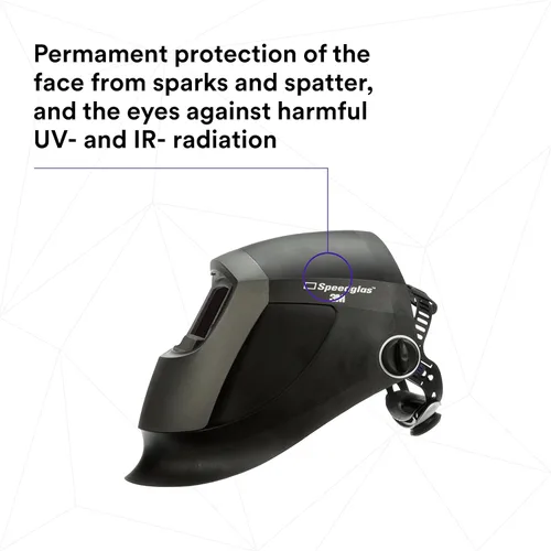 Miniatura 4 de 3M Speedglas - Casco de soldadura 9002NC, 04-0100-20NC, con tecnología de color natural, filtro de oscurecimiento automático para casco de soldadura