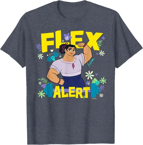Miniatura 71 de Disney Encanto Luisa Madrigal Flex Alert Camiseta, Negro
