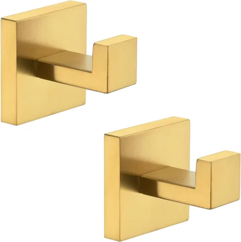 Miniatura 16 de Angle Simple Gancho para toalla de baño, SUS 304 de acero inoxidable para ducha, toalla de baño, colgador de bata, gancho de pared, cromo pulido