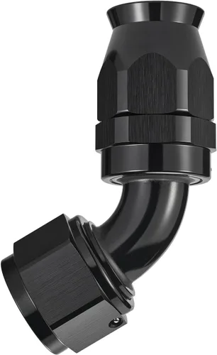Miniatura 36 de EVIL ENERGY 3AN PTFE montaje extremo de manguera 30 grados negro para manguera de PTFE solamente