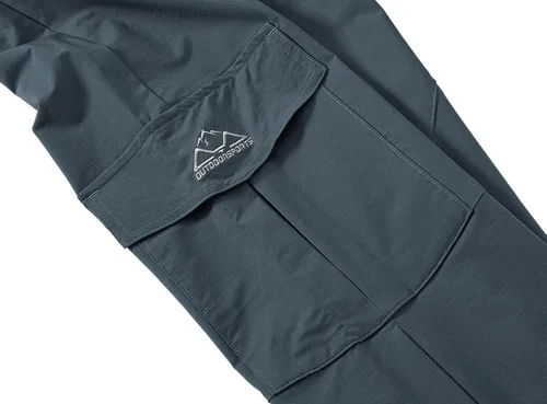 Miniatura 5 de BASUDAM Pantalones cargo de senderismo para hombre, de secado rápido, ligeros, elásticos, resistentes al agua con bolsillos